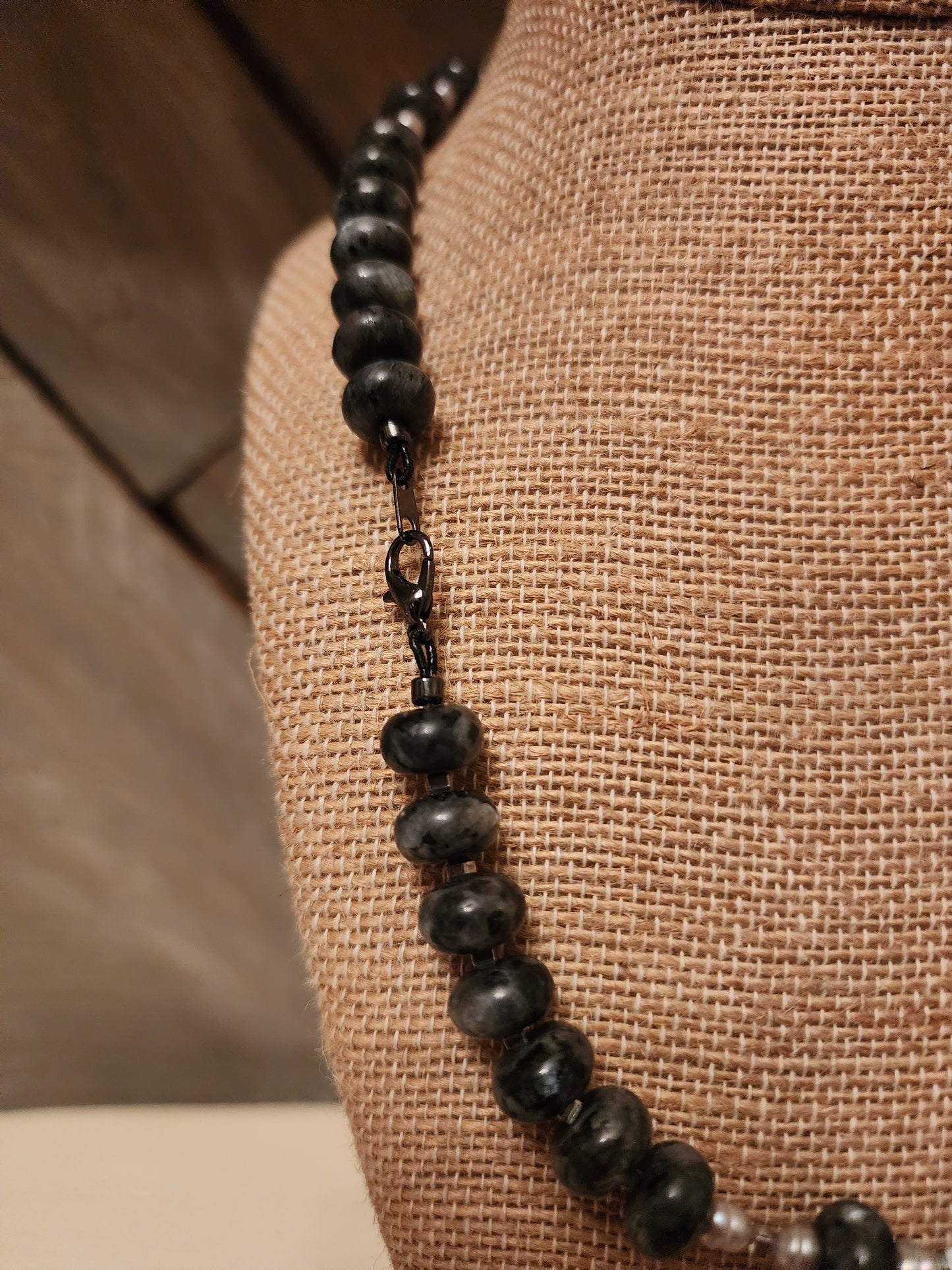 “Stone & Moonlight” Labradorite & Pearl